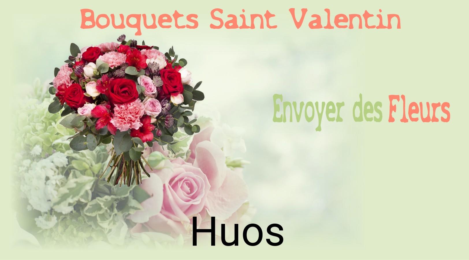 Roses de Saint-Valentin livrées à Huos